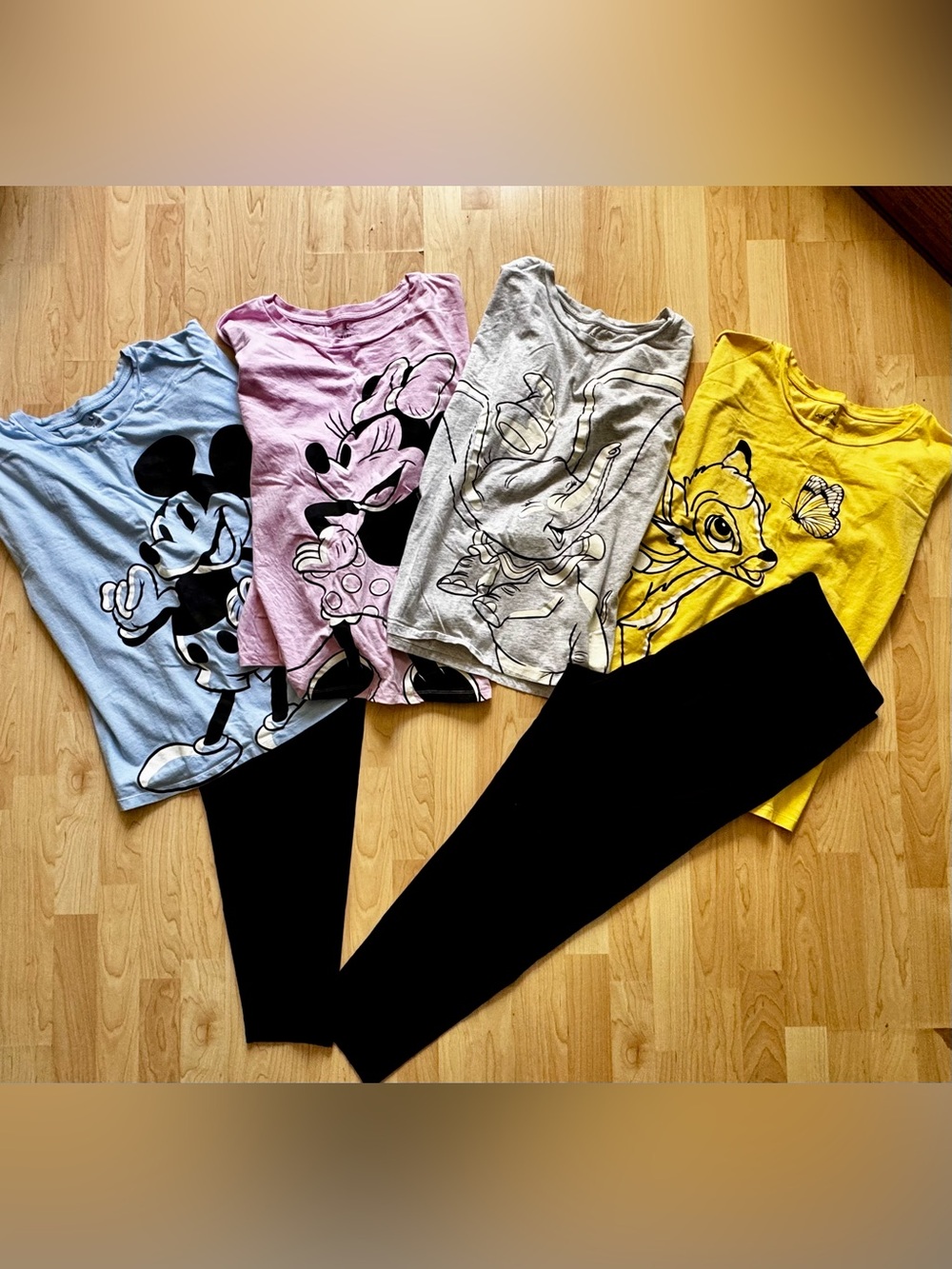 Women’s Disney Character PJ Bundle -Mickey, Minnie, Dumbo & Bambi.